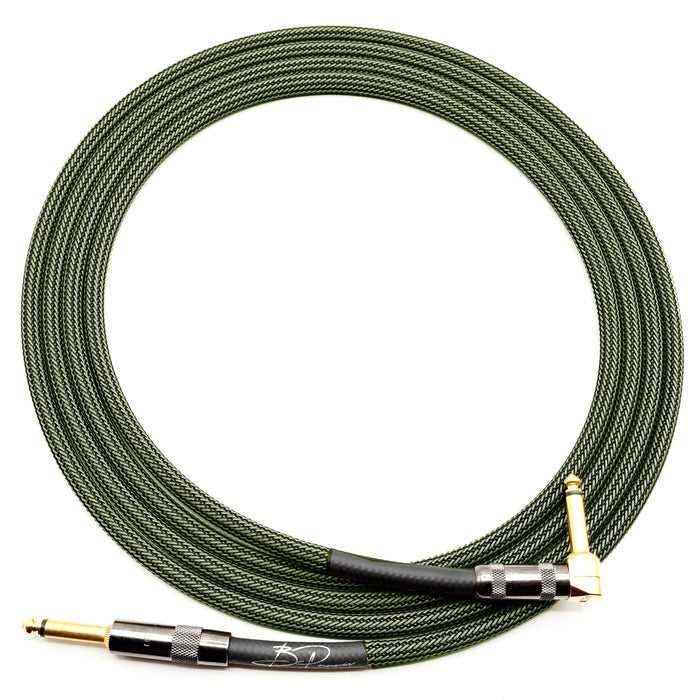 Camo Tweed Deluxe Instrument Cable