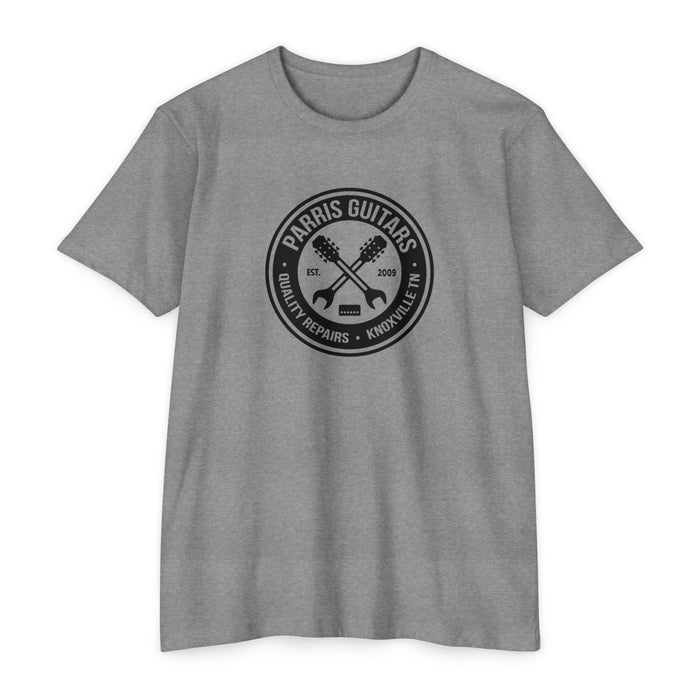 Parris Guitars "Mod Shop"  Unisex T-shirt. Show your style and support your favorite repair shop