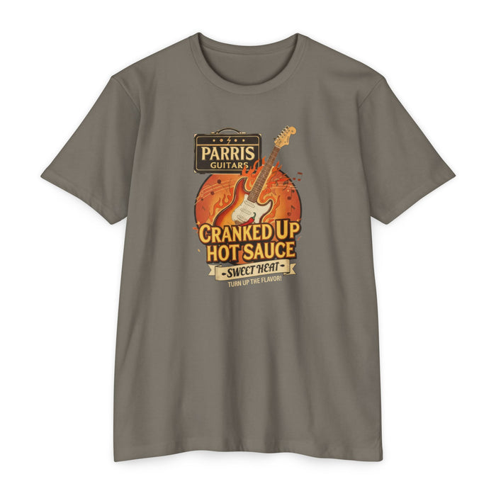 Cranked Up Hot Sauce Guitar T-Shirt