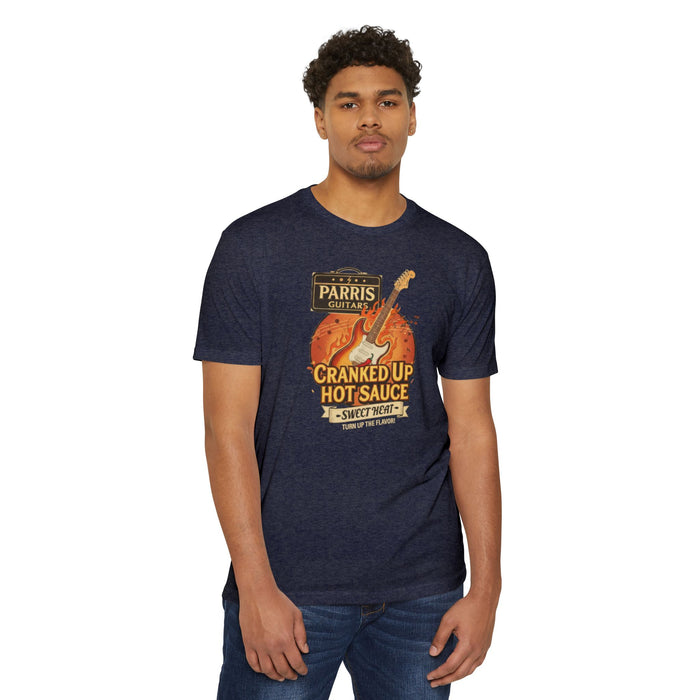 Cranked Up Hot Sauce Guitar T-Shirt