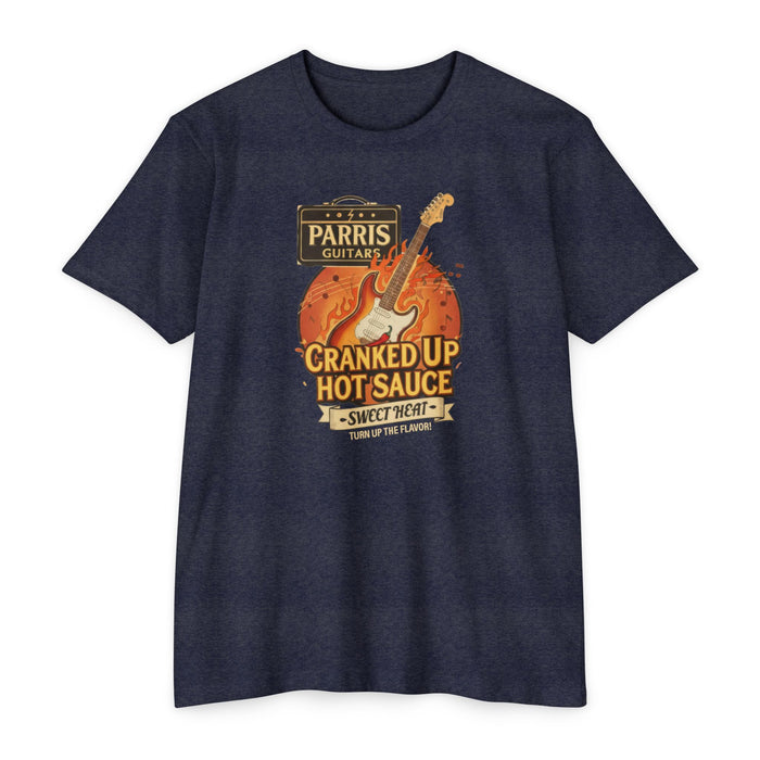 Cranked Up Hot Sauce Guitar T-Shirt