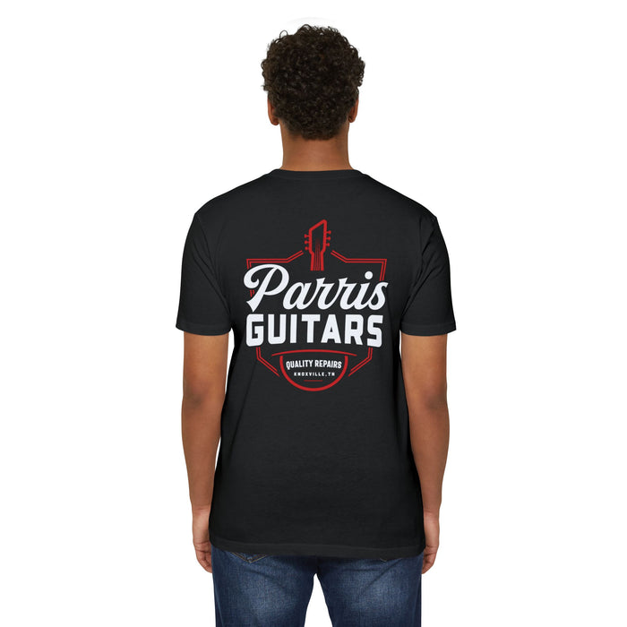 Parris Guitars Unisex T-Shirt - Perfect for Musicians, Gifts, Casual Wear, Concerts, Music Lovers