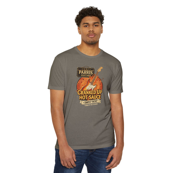 Cranked Up Hot Sauce Guitar T-Shirt