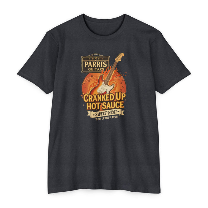 Cranked Up Hot Sauce Guitar T-Shirt