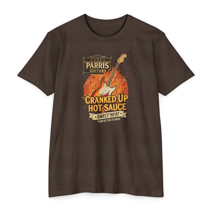 Cranked Up Hot Sauce Guitar T-Shirt