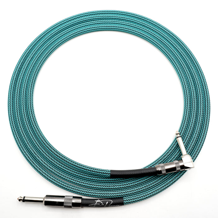 Aqua Tweed Deluxe Instrument Cable